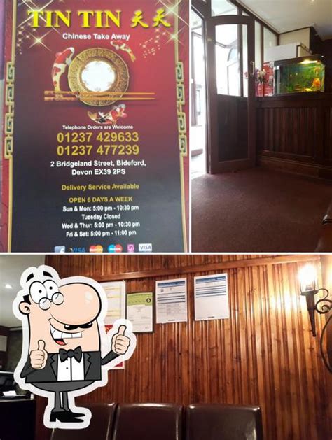 Tin Tin Chinese Takeaway Bideford Restaurant Menu Prices And Reviews