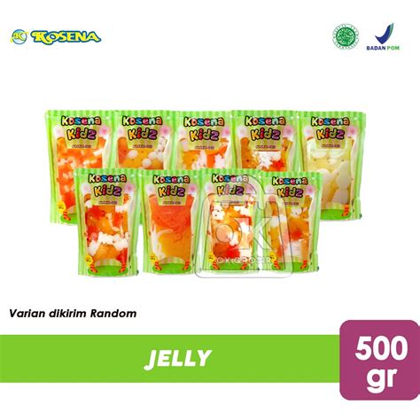 Jual Jelly Kosena Kidz Jelly Motif 500 Gr Shopee Indonesia