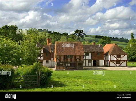 Traditional Houses At The Weald Downland Open Air Museum Of Singleton