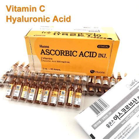 Corea Original Vitamina C Ácido Hialurónico Antienvejecimiento Pecas