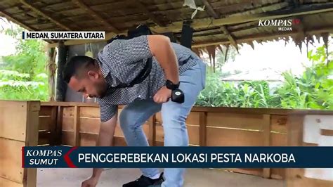 Polisi Gerebek Lapak Narkoba Di Tanjung Selamat Medan Video Dailymotion