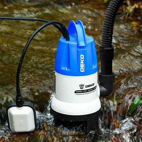 Deko W Hp Sump Pump Gph Portable Submersible Pump With Float