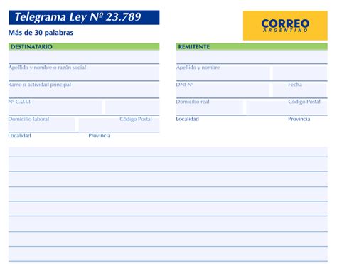 Telegrama De Despido Modelo Con Y Sin Causa Ar