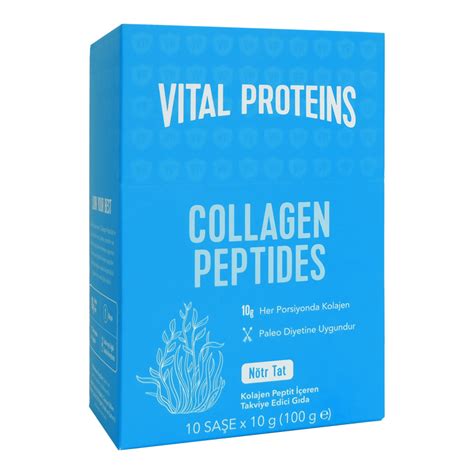 Vital Proteins Collagen Peptides 10 Saşe X 10 Gr Nötr Tat - Glukozamin ...