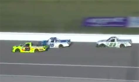 WATCH: The Battle that Got Austin Hill His First NASCAR Truck Series ...