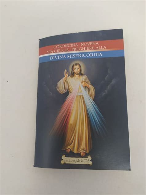 Libretto Coroncina Novena Via Crucis Preghiere Alla Divina Misericordia