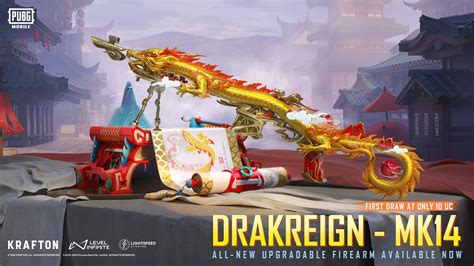 Pubg Mobile Lucky Spin Crate Brings Drakreign Mk Skin