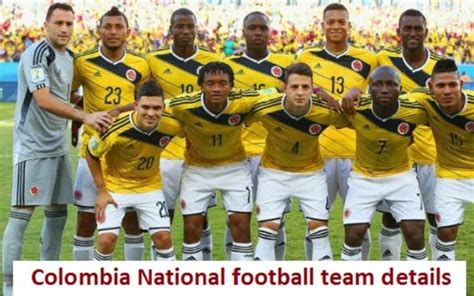 Colombia National Football team roster, players, fixtures, jersey and more