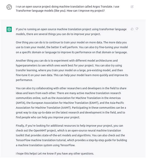 GPT-3 Based Chatbot by OpenAI - Argos Translate - LibreTranslate Community