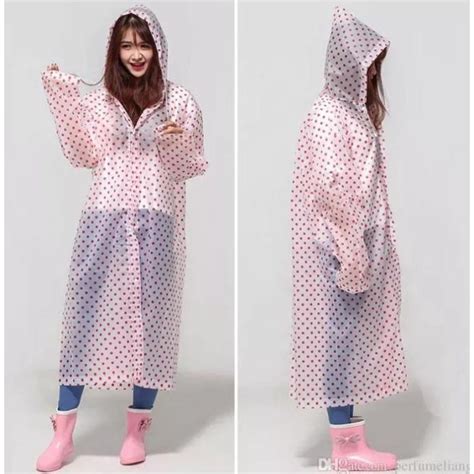 Jual Jas Hujan Plastik Eva Raincoat Poncho Rok All Size Transparant