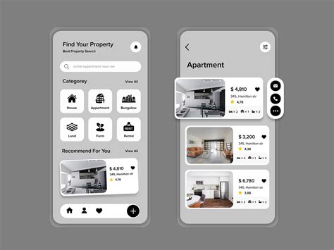 Real Estate App Design On Behance