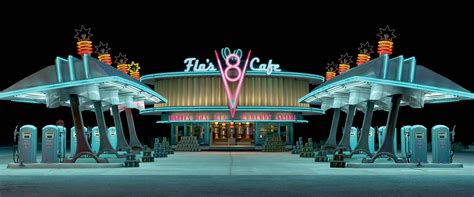 flos  cafe pixar cars wiki fandom