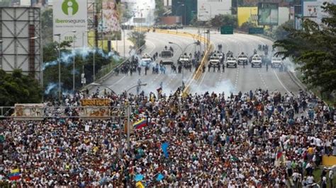 Venezuela Crisis Three Killed At Anti Government Protests Bbc News