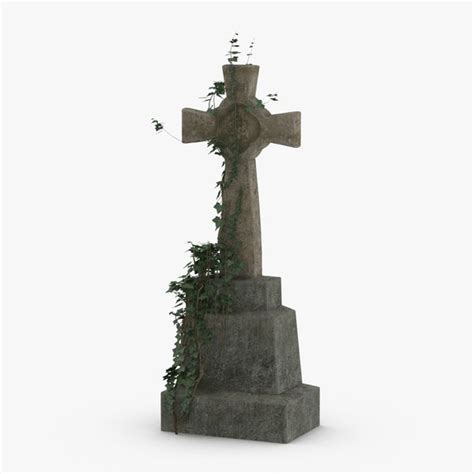 Headstone-crosses---cross-01 model - TurboSquid 1160365