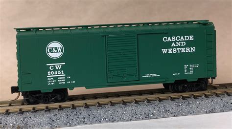 N Scale Micro Trains Nsc Boxcar Foot Ps Casc