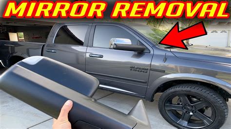 How To Replace Tow Mirrors Ram Truck Youtube