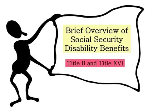 Ppt Brief Overview Of Social Security Disability Benefits Powerpoint