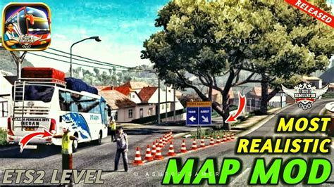 Most Realistic😍map Mod For Bus Simulator Indonesia Map Mod For Bussid V3 7 1 Bus Mod