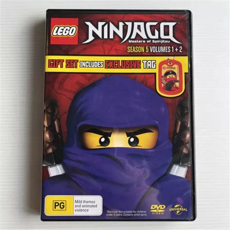 LEGO NINJAGO MASTERS Of Spinjitzu Season 5 Volume 1 2 DVD Region