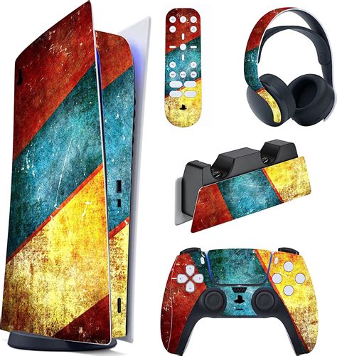 Amazon PlayVital Aging Full Set Skin Decal For Ps5 Console Digital