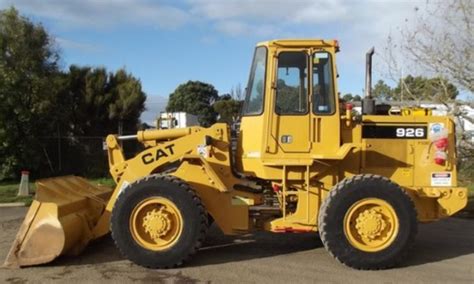 Caterpillar Cat 926 926E WHEEL LOADER (Prefix 4NB) Service Repair ...