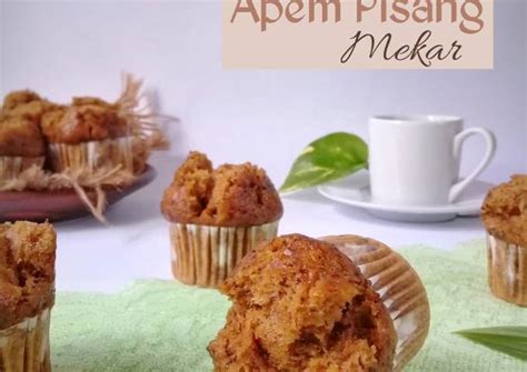 Resep Apem Pisang Mekar Oleh Heni Nur Cookpad