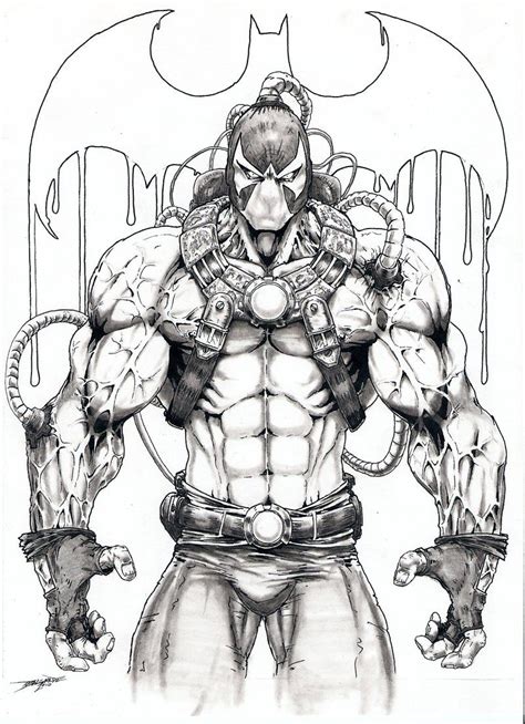 Bane Screenshots Images And Pictures Comic Book Drawing Bane Batman