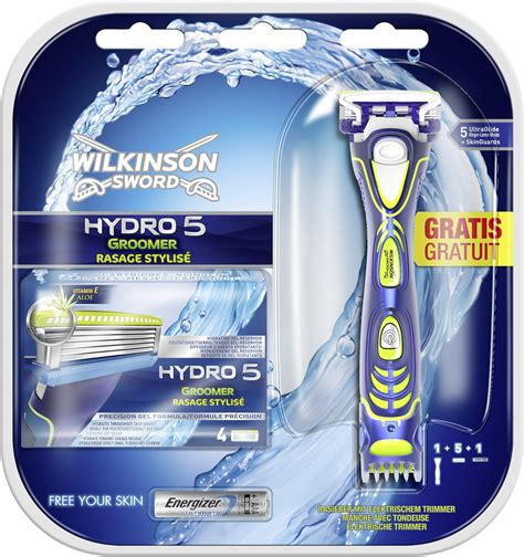 Wilkinson Sword Hydro Groomer Rasoir Avec T Te Lames Et T Te