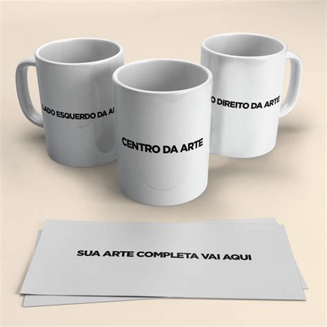 Mockup Arte Caneca Compre Produtos Personalizados No Elo