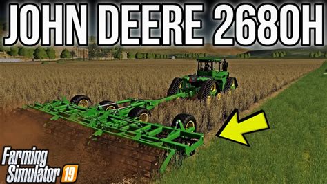 New Mods Fs19 Big American John Deere Disc 21 Mods Farming Simulator 19 Youtube