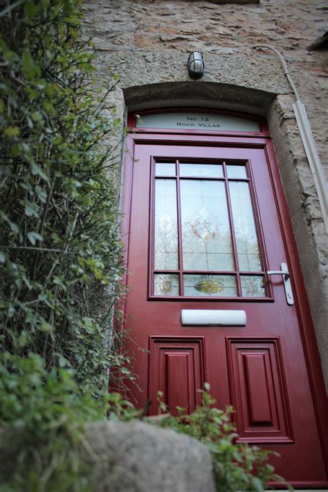 Burgundy Cairo Door Palladio Door Collection