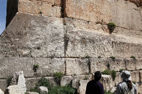 Baalbek In Lebanon Insanely Large Stonework Of The Gods Hidden