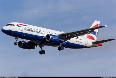 G EUUU British Airways Airbus A320 232 Photo By William Verguet ID