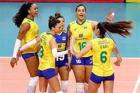 Seleção Feminina De Vôlei Inicia A Copa Do Mundo Contra A Sérvia