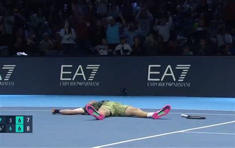 Locura El Incre Ble Match Point De Golpes Para El Triunfo De Rublev