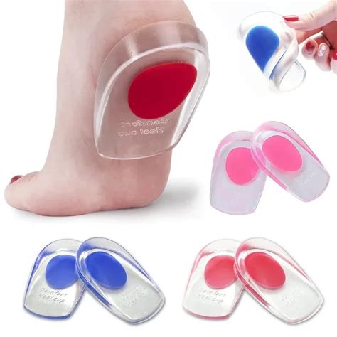 Soft Silicone Gel Palmilhas Para O Salto Almofada Do P Massageador Do P