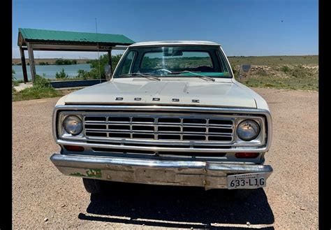 1973 Dodge Dw Series White Custom For Sale