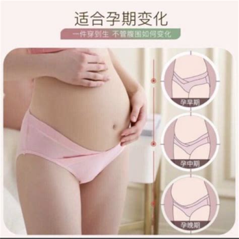 PinSan Cotton Pregnant Panty Maternity Women Underwear Briefs Shopee