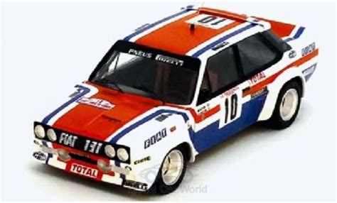 Miniature Fiat 131 1 43 Trofeu Abarth No 10 Rallye WM Tour De Corse