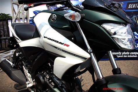 Ketemu All New Vixion R Warna Hijau Putih Aripitstop