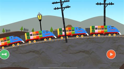 Labo Lado Brick Train Simulator Konvoi Lokomotif Kereta Api Listrik