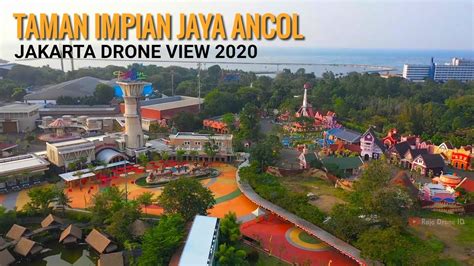 Taman Impian Jaya Ancol Jakarta Drone Footage 2020 Capital City Of