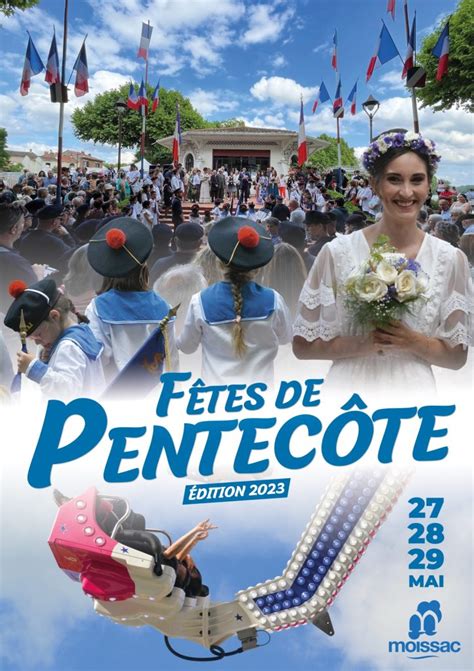 Les fêtes de Pentecôte ce weekend à Moissac Ville de Moissac