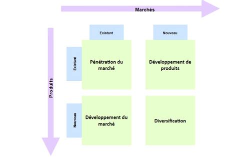 Présentation De La Matrice Ansoff Définition éléments Et Exemples