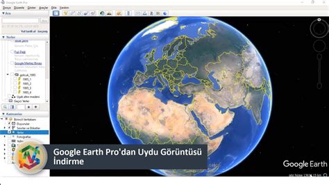 Google Earth Pro Zerinden Uydu G R Nt S Nas L Ndirilir Youtube