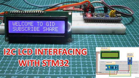 Stm32 I2c Lcd Interface Step By Step Guide For Display Integration And Control Youtube