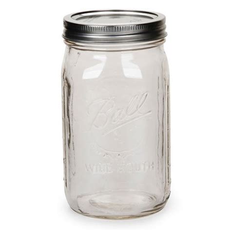 Ball Mason Jars, 32oz, Wide Mouth cs/12