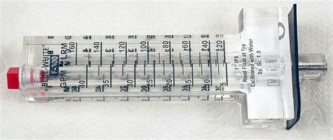 Blue White Industries F 30100p Flow Meter