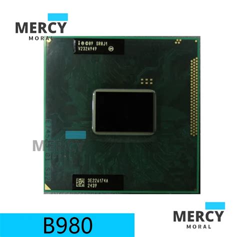 B980 Para CPU Intel Pentium Sr0J1 SrOJ1 B980 2 4G 2M HM65 HM67