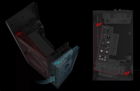 The Rog Itx Concept Case Is Designed For Serious Enthusiasts Rog Republic Of Gamers Global